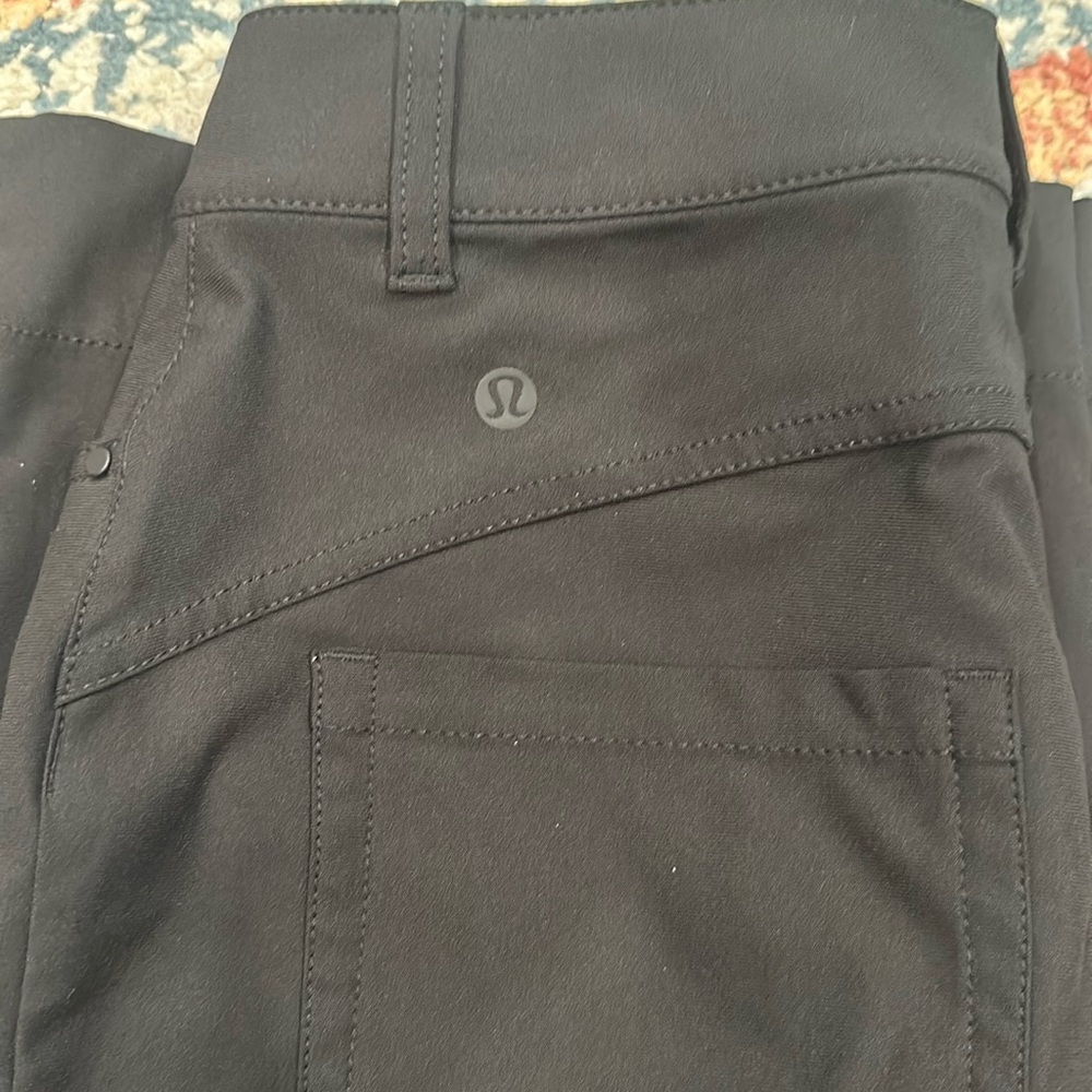 Lululemon Black Wide Leg Pants - 27 - Like New